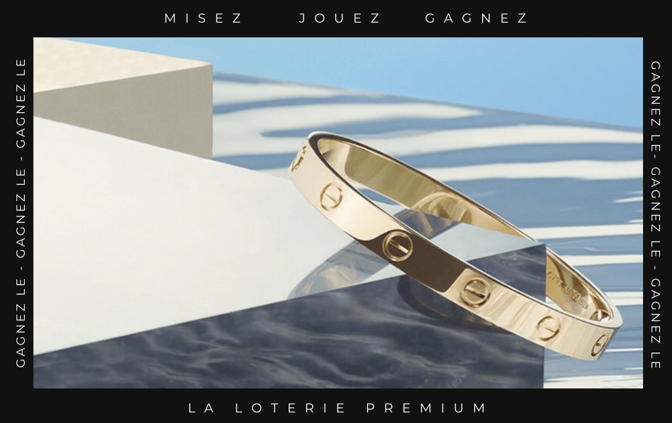 gagnez un bracelet love